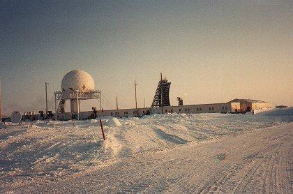 Former CAM-2 DEW Line Radar Site