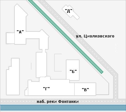 Набережная реки фонтанки 154 карта