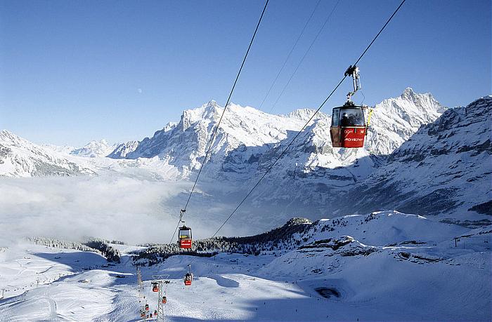 Gondelbahn Grindelwald - Männlichen - Talstation Grund - Grindelwald