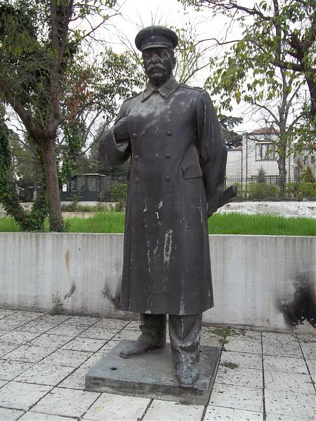 Statues of Stalin & Lenin - Tirana