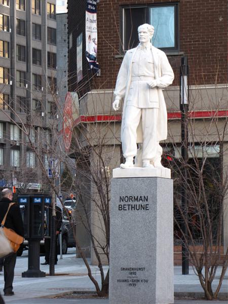 Statue of Henry Norman Bethune - Greater Montreal Area | square