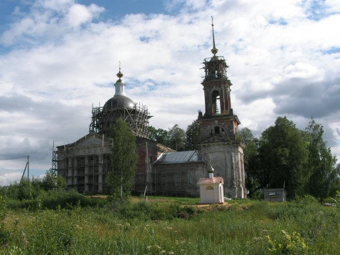 Храм в селе белое Кимрского района