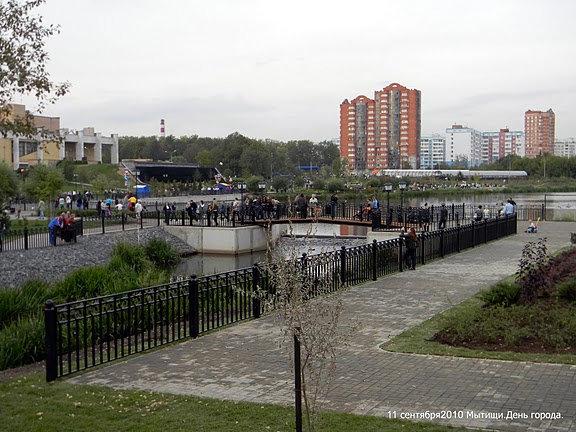 Набережная в мытищах