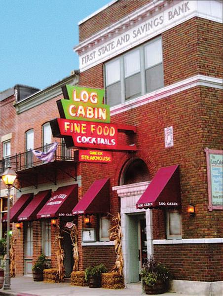 Log Cabin Restaurant Galena Illinois