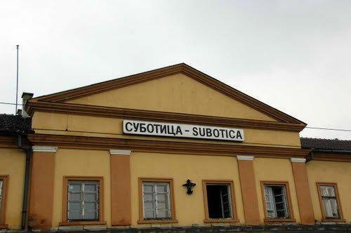 Жд вокзал Суботица
