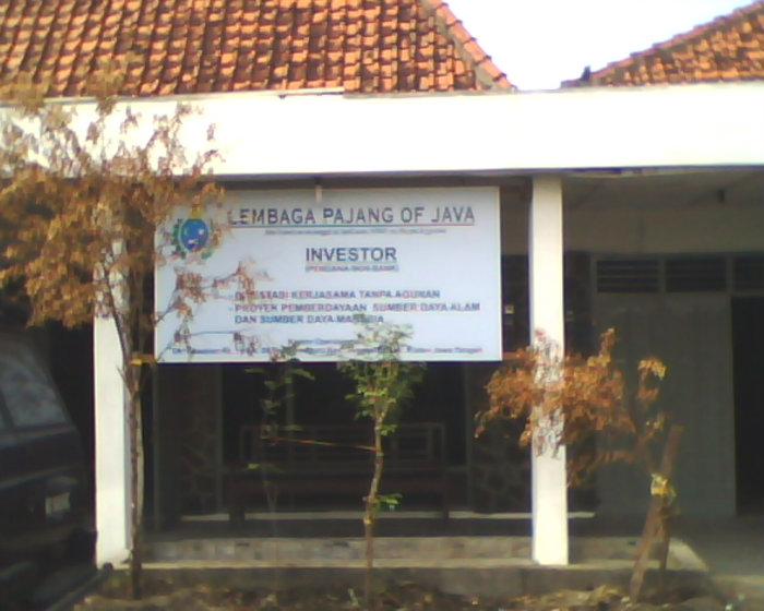 KANTOR SEKJEN LEMBAGA PAJANG OF JAVA - Klaten