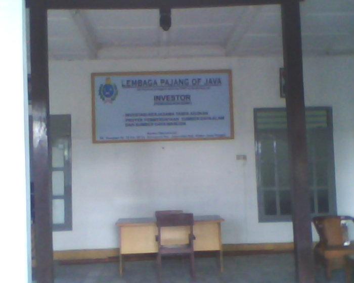 KANTOR SEKJEN LEMBAGA PAJANG OF JAVA - Klaten