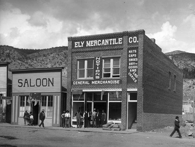 Ely, Nevada city, county seat