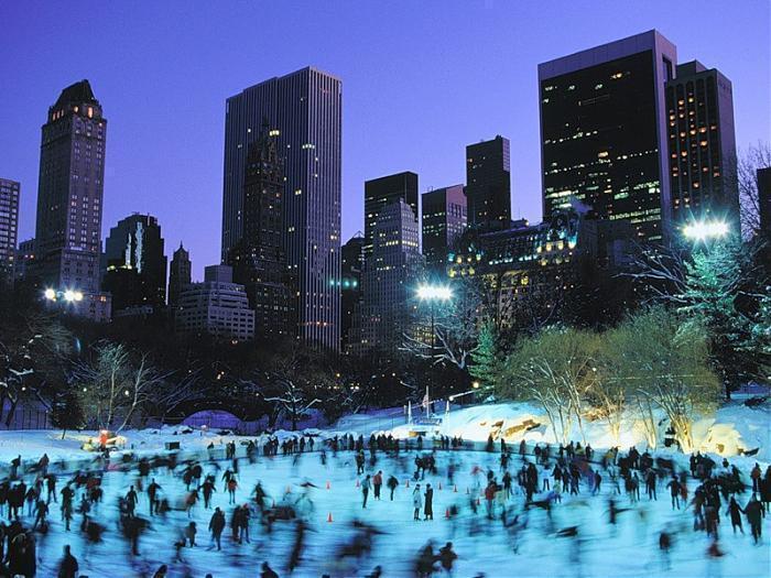 Wollman Rink Victorian Gardens New York City New York Ice Rink