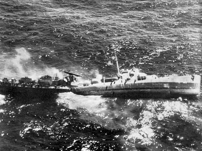 Wreck of USS Fiske (DE-143)