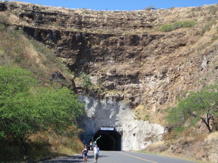 Tunnel created for Fort Ruger - Honolulu