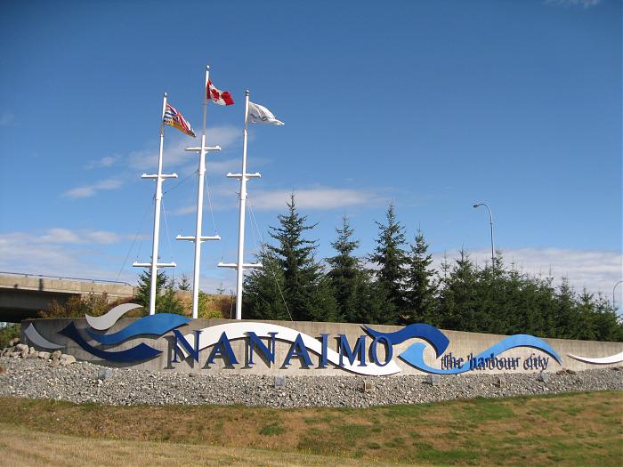 Welcome to Nanaimo Sign - Nanaimo, British Columbia