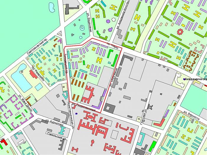 Реновация санкт петербург карта