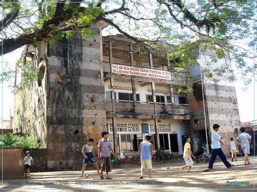Chứng tích chiến tranh (Trường tiểu học An lộc B) - Thị xã Bình Long