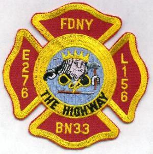 FDNY - Engine 276 / Ladder 156 / Battalion 33 - New York City, New York