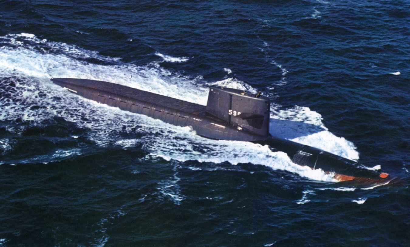 Sail of the USS George Washington (SSBN-598)