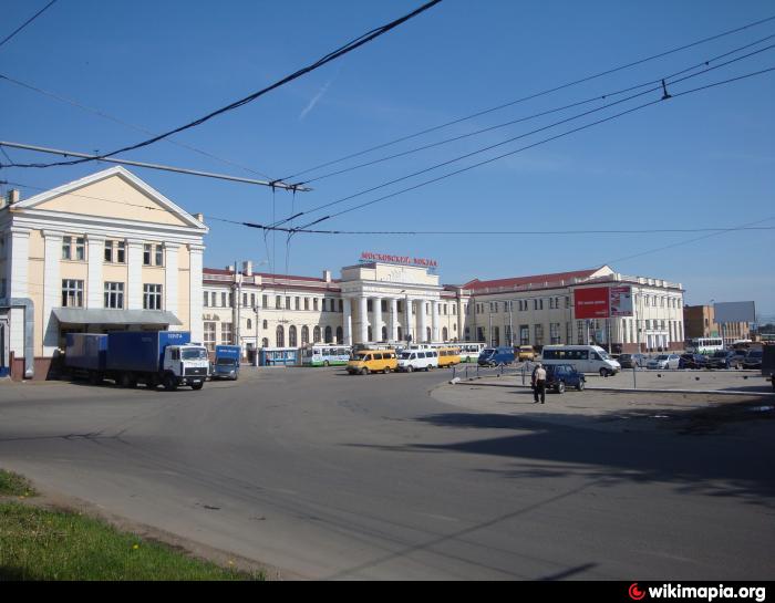 Московский вокзал тула транспорт