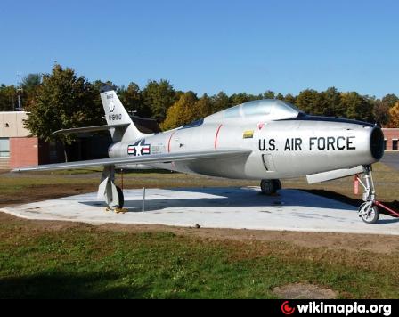 Republic F-84F Thunderstreak - Westfield, Massachusetts