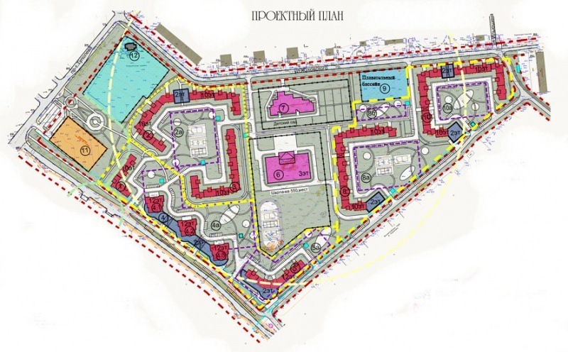 План застройки домодедово