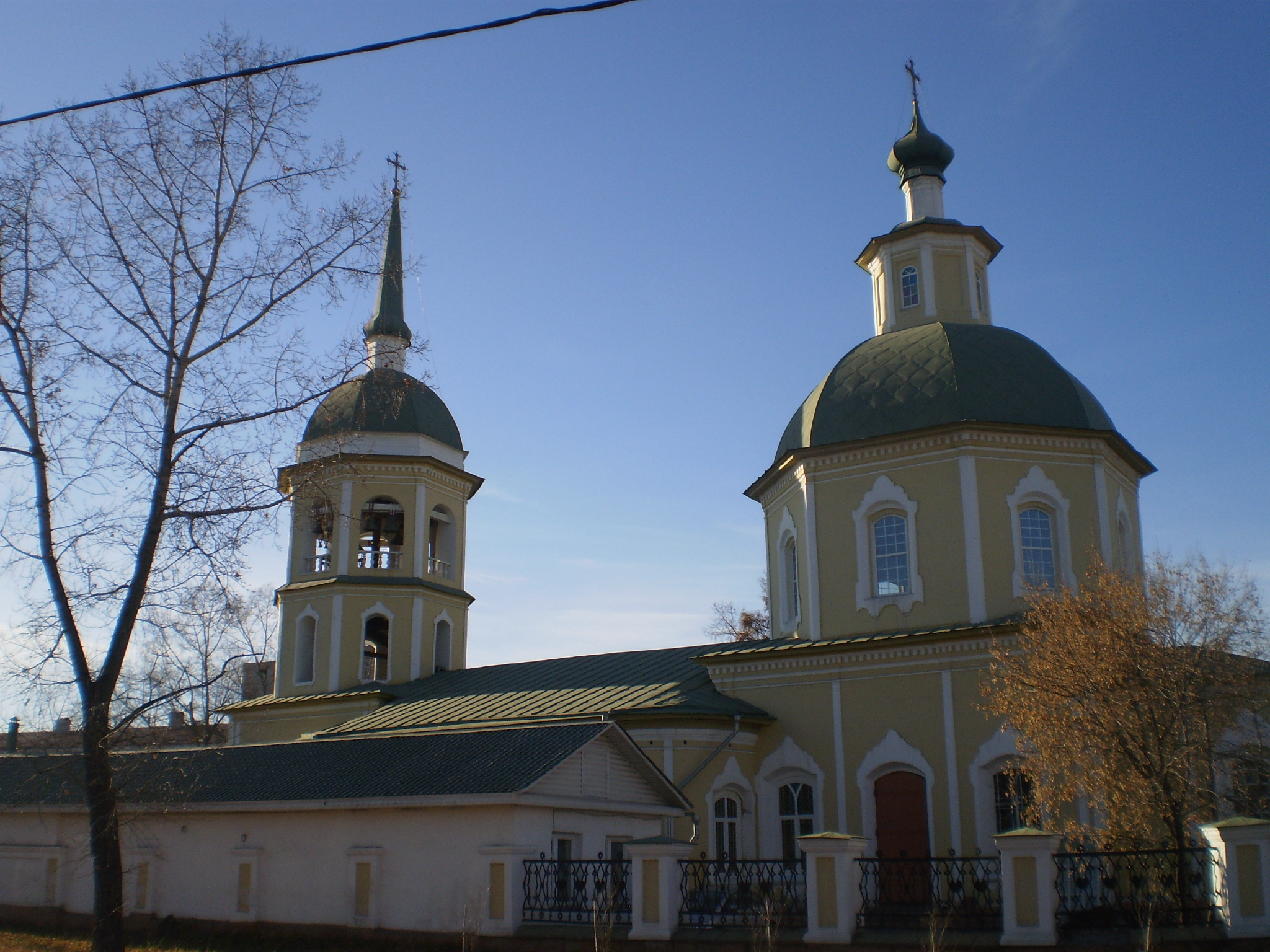 храм преображения господня в иркутске