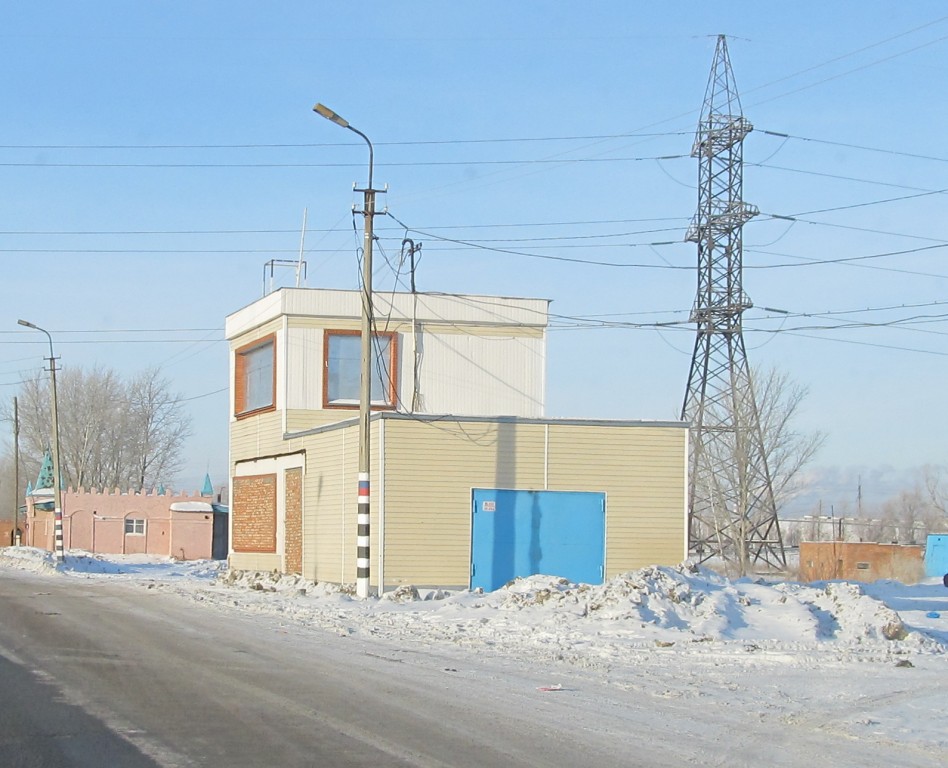 Хозпост омск. Пост ГАИ Омск. Черлакский тракт 1а.