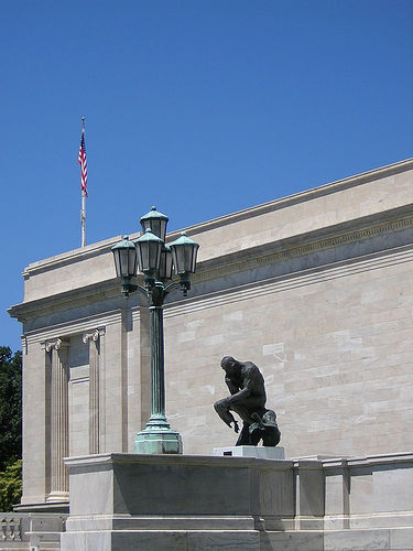 Auguste Rodin's The Thinker - Cleveland, Ohio