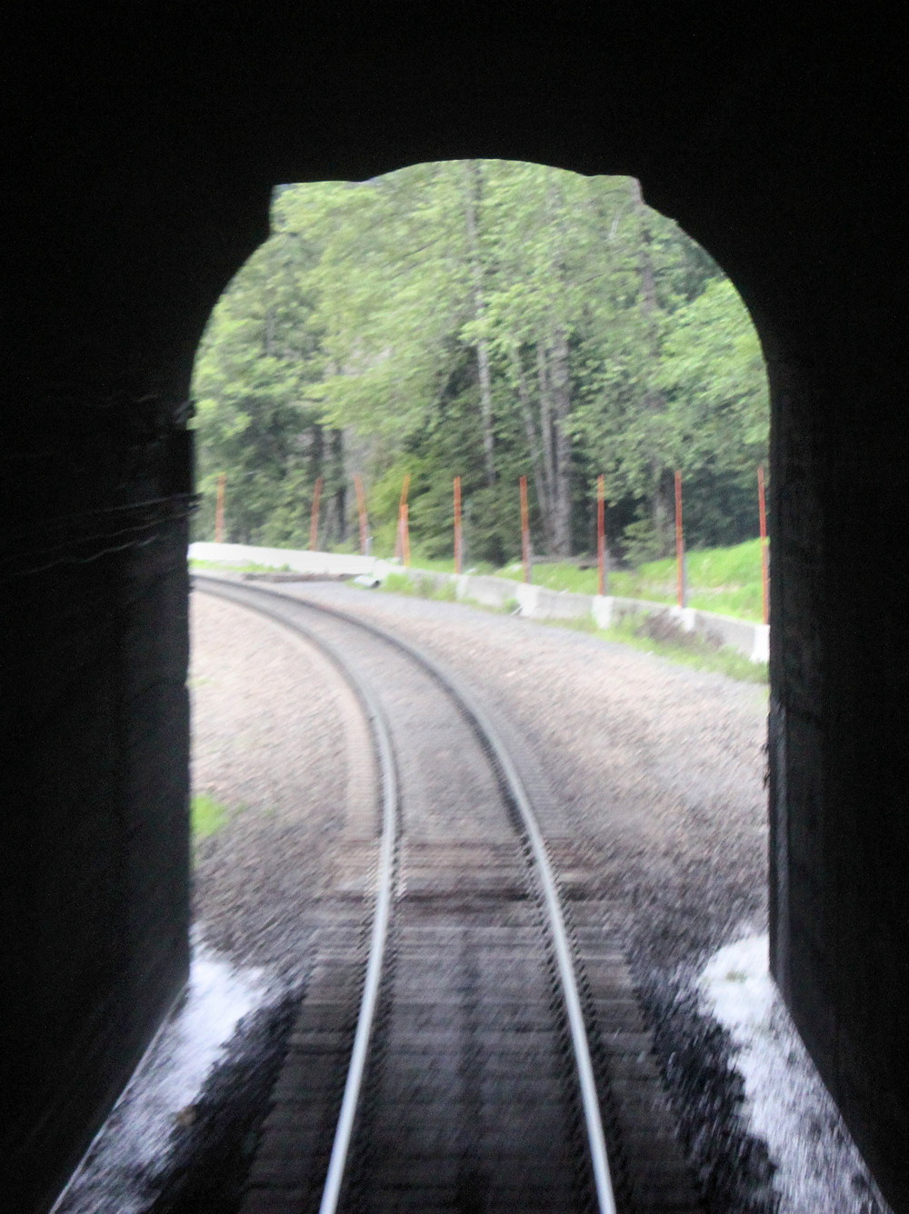 BNSF Railway Cascade Tunnel, east portal