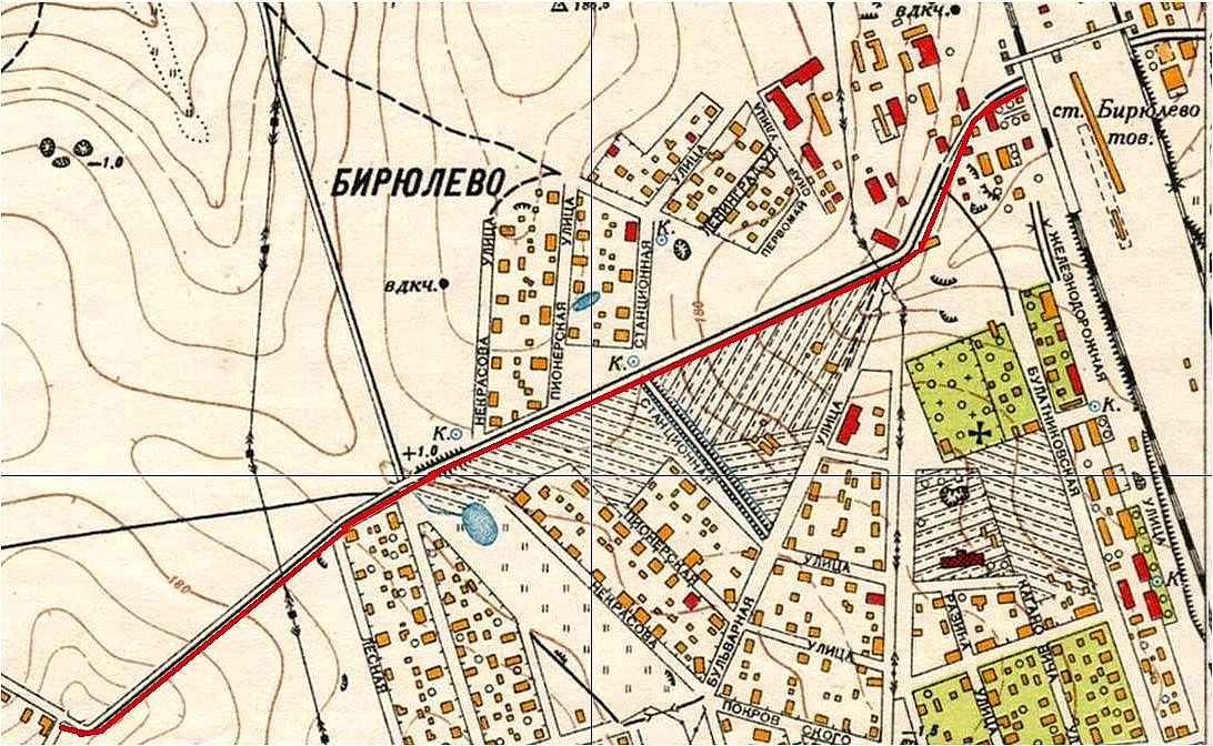 Москва бирюлево товарная карта