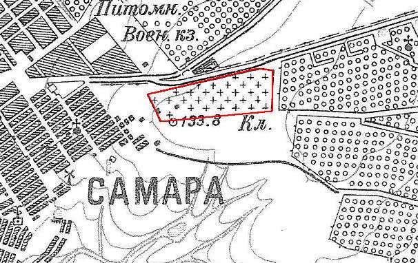Самара кладбище рубежное план по секторам