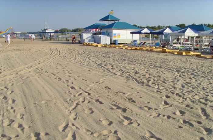 Витязево пляжи отзывы. Санаторий пляж Витязево.
