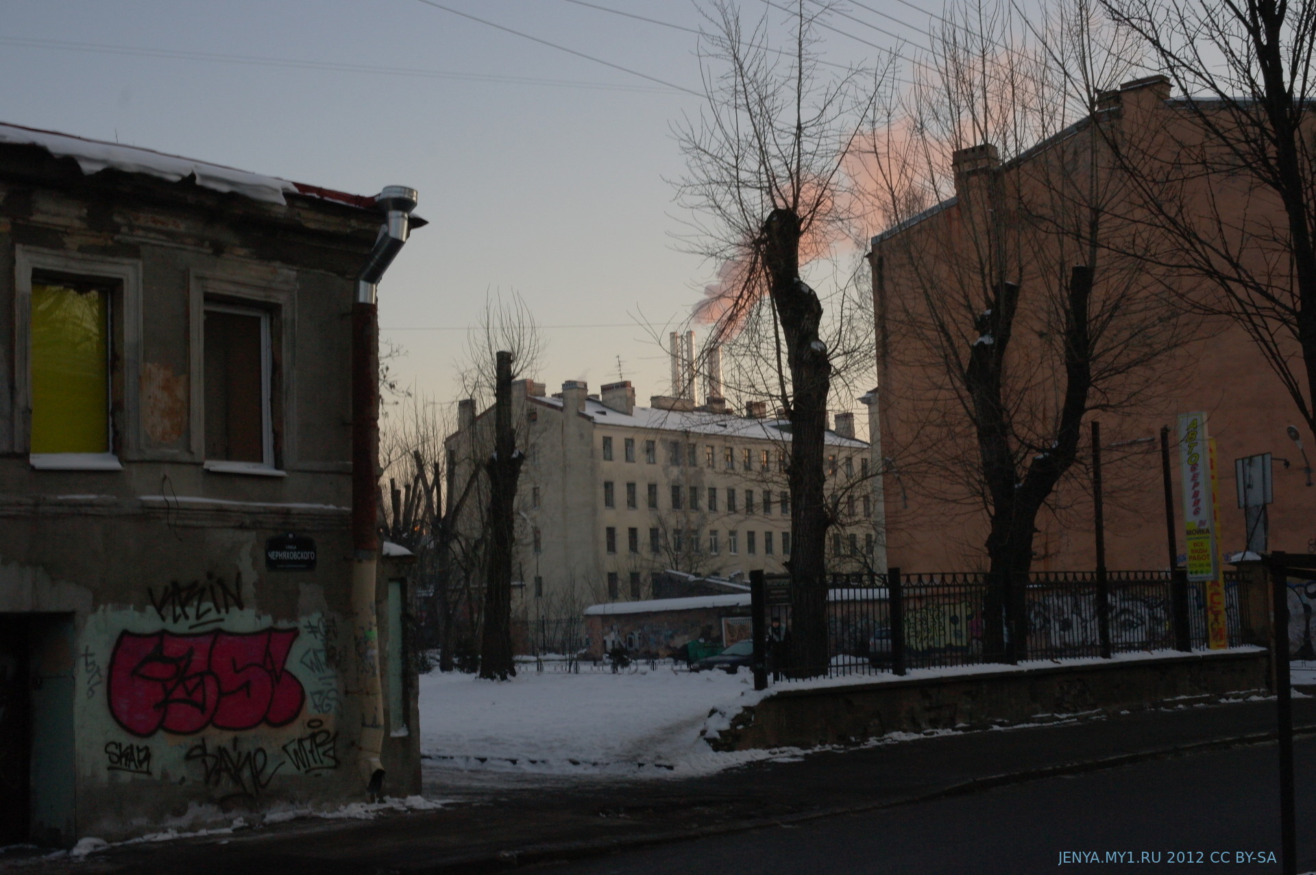 улица черняховского санкт петербург