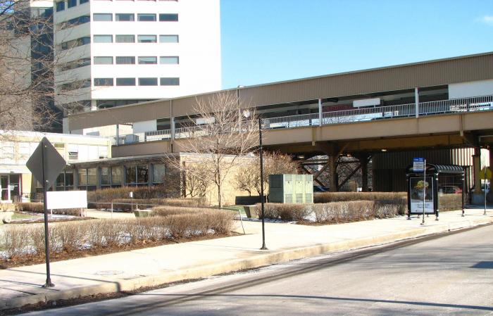 Polk CTA Station - Chicago, Illinois