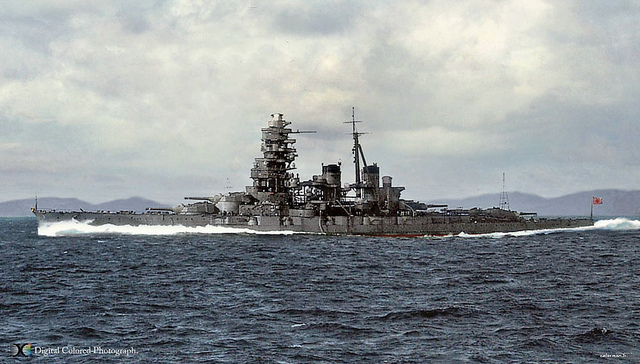 Wreck of IJN Kongo