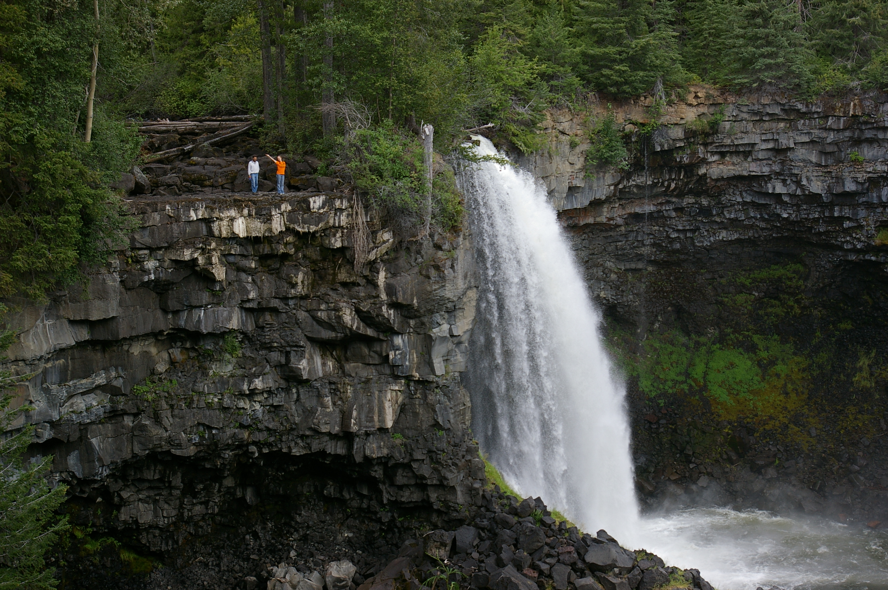 Canim Falls and Mahood Falls