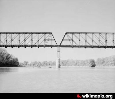 original Chouteau Bridge - Kansas City, Missouri