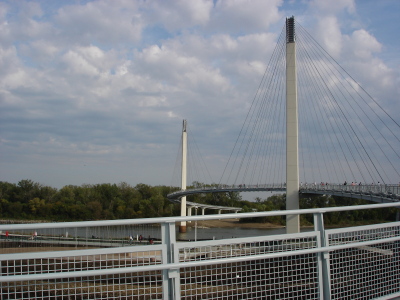 Bob Kerrey Pedestrian Bridge - Council Bluffs, Iowa