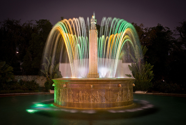 Electric Fountain - Los Angeles, California