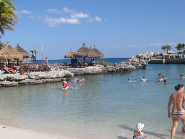 Swim with dolphins at Delphinus Xcaret