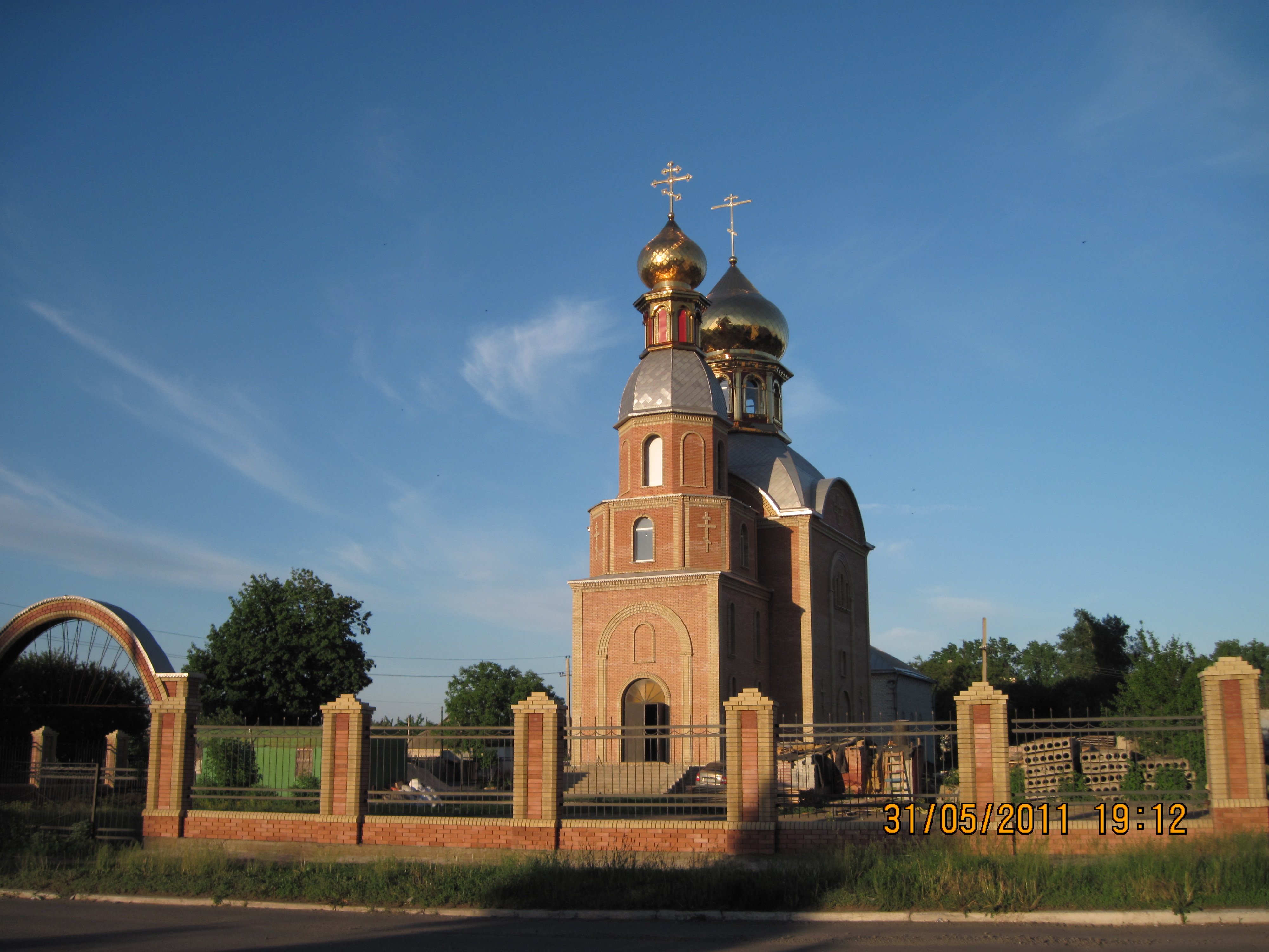 Храм Луганской области Должанке