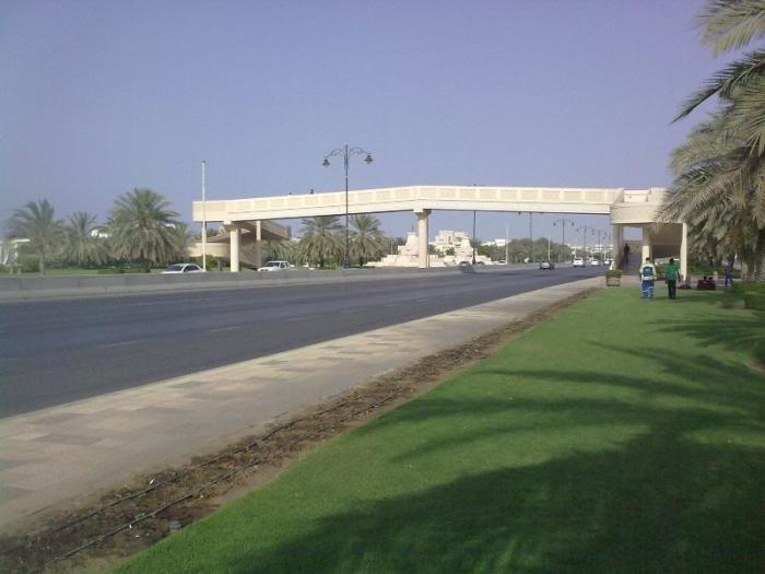 Pedestrian Overbridge - Al Khuwair - Wilayat Baushar