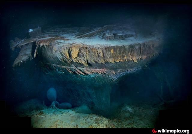 RMS Titanic (stern wreckage)