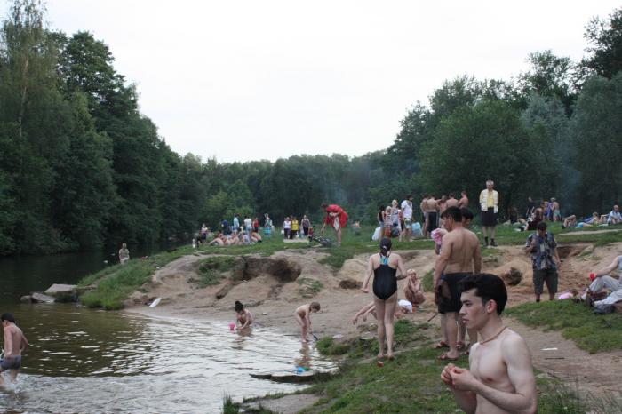 Нудистские пляжи москвы