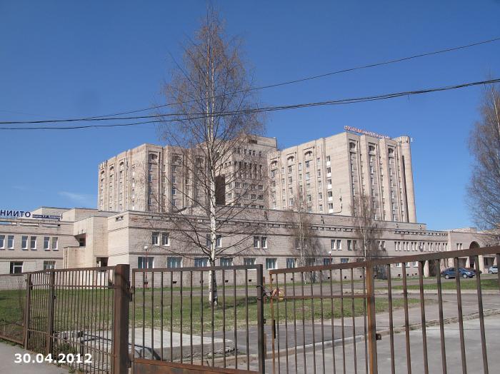 Институт вредена санкт петербург карта