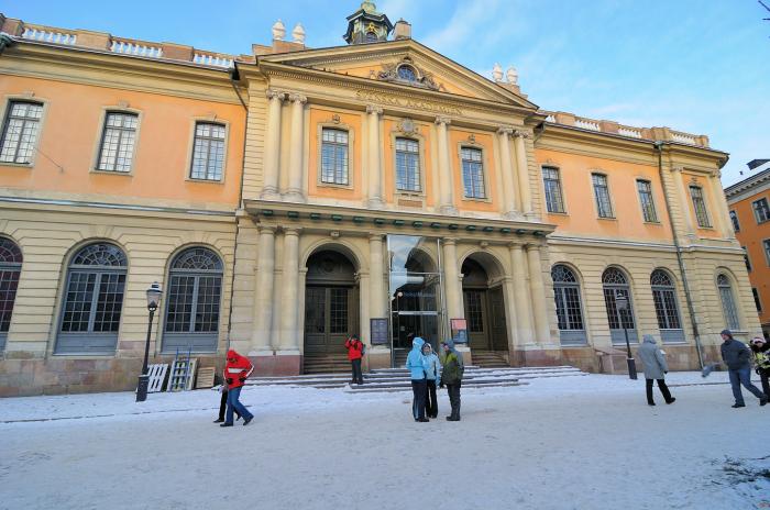 Swedish Academy - Svenska Akademien - Stockholm | Academic Institution