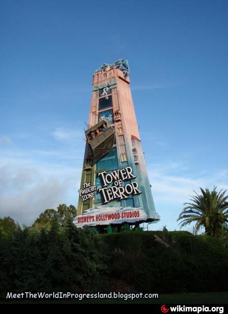 Twilight Zone Tower of Terror sign - Bay Lake, Florida