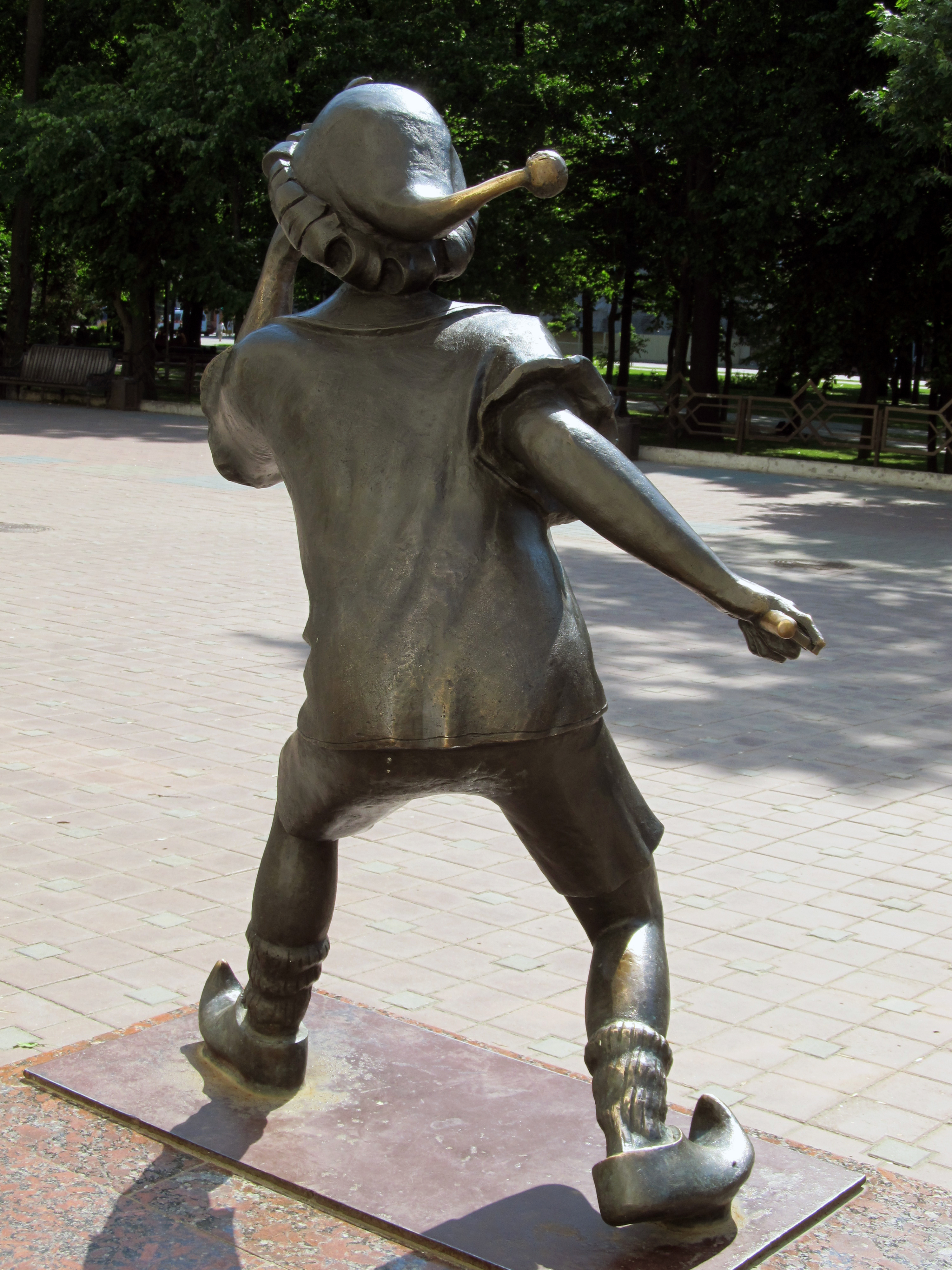 памятник пиноккио во флоренции