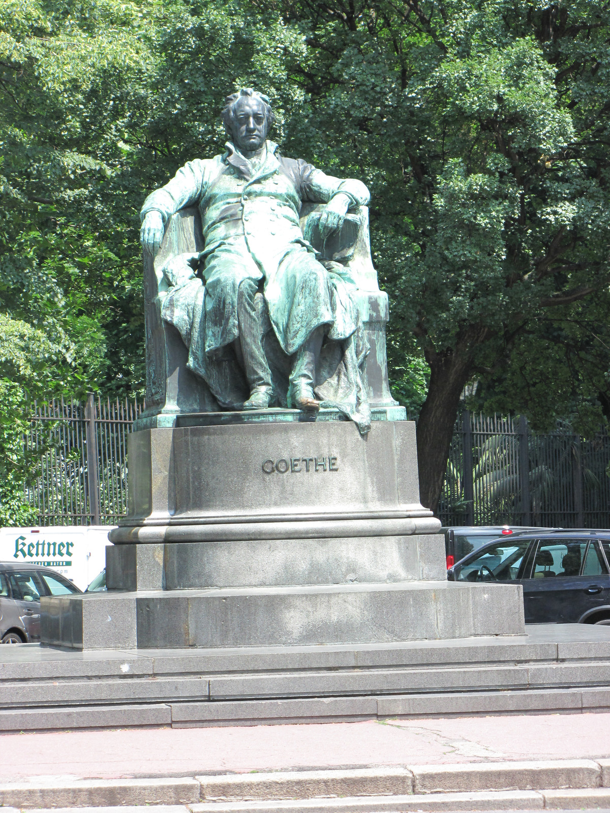 Goethe Monument - Vienna | statue, commemorative place/plaque