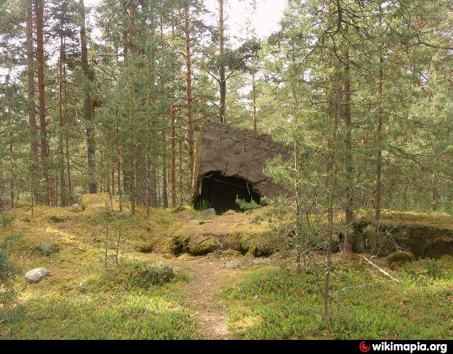 Остров западный березовый в финском заливе