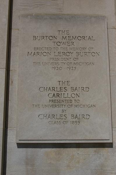 Burton Memorial Bell Tower - Ann Arbor, Michigan