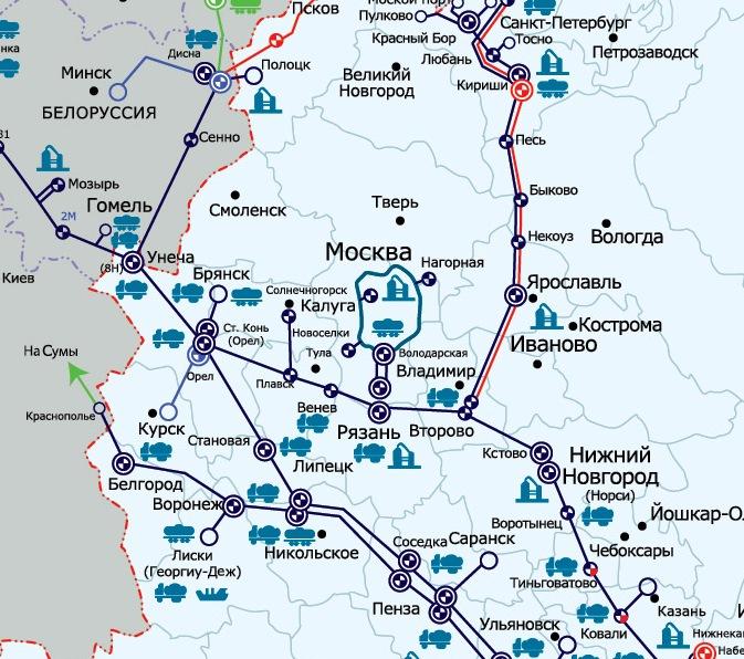 Район нефтебазы воронеж карта